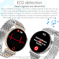 Miniatyrbillede 7 af 11: Smartwatch til kvinder med EKG og Bluetooth