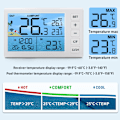 Miniatyrbillede 8 af 11: Flydende pooltermometer med LED-display, TS-PL01