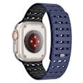 Pikkukuva 1 / 7: Kellonranneke Apple Watch Series 1-9:lle, 42/44/45 mm Tummansininen