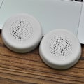 Miniatyrbillede 3 af 3: Ørepuder til JLab Go Lux ANC trådløse hovedtelefoner - 2 stk. Hvid