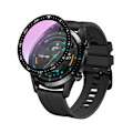 Pikkukuva 1 / 5: 3D-kaareva näytönsuoja Huawei Watch GT2 46 mm:n kellolle - musta