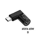 Pikkukuva 2 / 4: 65W DC-naaras USB Type-C -urossovitin – Tehokasta virtaa laitteillesi