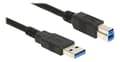 Pikkukuva 1 / 2: Cable USB 3.0 Type-A male > USB 3.0 Type-B male 5.0 m black