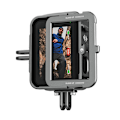 Miniatyrbillede 7 af 9: TELESIN aluminiumsbur til GoPro Hero 12/11/10/9 +vertikal adapter