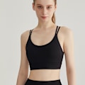 Miniatyrbillede 2 af 3: Crisscross Back Yoga Sports BH Sort L