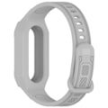Miniatyrbild 1 av 4: Universellt silikonarmband för Xiaomi Mi Band 9, 8, 7, 6, 5 Grå