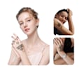 Miniatyrbild 2 av 3: Eleganta Svarta Temporära Handtatueringar - 1 Par Pack model 2