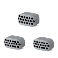 Miniatyrbild 1 av 4: Käktränare silikon 3-pack Grå