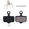 Miniatyrbillede 3 af 4: Cykelbremseklodser Skivebremseklods et par Speedlink  E (2 live version), 3.4.5.9, CR , ER , XX , XO , DB1 , DB3 , DB5 Sort