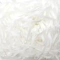 Pikkukuva 2 / 3: Vaaleanpunainen silputtu paperi - 200g lahjapakkaustäyte Valkoinen