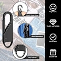 Miniatyrbillede 3 af 5: Premium sæt med 20 stk. lynlåshoveder Sort