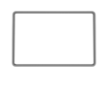 Miniatyrbillede 1 af 2: Center Screen Bumper Edge Frame Protector til Tesla Model 3 / Y Grå