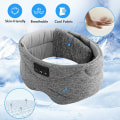 Pikkukuva 4 / 4: INF Bluetooth-sanka/unimasaama Nukkuvat kuulokkeet Harmaa