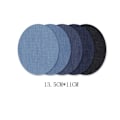 Miniatyrbillede 2 af 4: Iron-on Denim Patches, Broderede Patches Oval