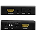 Miniatyrbild 4 av 6: LogiLink HDMI Audio extractor 2/5.1CH 4K ARC HDR SPDIF