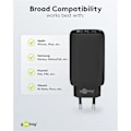 Miniatyrbild 11 av 11: USB-C™ PD GaN multiport snabbladdare (65 W) svart