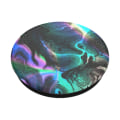 Miniatyrbild 3 av 9: POPSOCKETS Oil Agate Avtagbart Grip med Ställfunktion