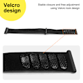 Pikkukuva 4 / 5: Vaihtoranneke Xiaomi Smart Band 8 Prolle ja Redmi Watch 4:lle Musta