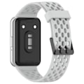 Miniatyrbillede 2 af 4: Urrem til Samsung Galaxy fit3 (SM-R390) silikone i hulstil Grå