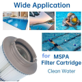 Miniatyrbillede 8 af 9: INF 2-Pak - Poolfilter til MSPA oppustelige pools FD2089 - Poolfilter