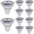 Halogenlampor 20w 12v Gu4 Sockel 2800k Varmvit Dimbar, 10-pack_Present