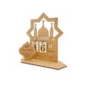 2026 30% rabat - Ramadans adventskalender Træ nedtællingskalendere Dekorationer til hjemmet, 30 dage til Eid, Ramadans gave til børn, Ramadans og Eid D C