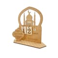 2026 30% rabat - Ramadans adventskalender Træ nedtællingskalendere Dekorationer til hjemmet, 30 dage til Eid, Ramadans gave til børn, Ramadans og Eid D B