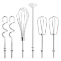 Handmixer Tillbehör Visp, Blandstav och Degkrokar Silver