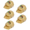 5 st Halloween Wind Up Toy Pop-up Toy Mummy Clockwork Toy Creative (som visas)