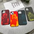 Miniatyrbild 2 av 4: Color Changing Thermal Phone Case for iPhone (Blue, iPhone 11 Pro Max)