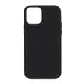 Miniatyrbild 1 av 5: Matte, soft TPU protective case in solid color design for iPhone 12 Pro 12 - Black (Black)