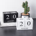 Miniatyrbilde 2 av 5: Svart Nyeste Vintage Trekalender, Tre Evighetskalender w