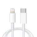 Pikkukuva 1 / 4: 1M nopea data-PD-latauskaapeli USB Type C Apple iPhone 11 12 13 14 Pro Max Mini Plus iPad Lightning-kaapelille