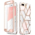 Miniatyrbild 1 av 6: iPhone 8 Plus/iPhone 7 Plus Glitter Clear Bumper Case Marmor