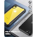 Miniatyrbild 5 av 8: iPhone XR Rugged Clear Bumper Case Skärmskydd (svart)