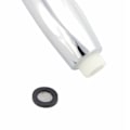 Miniatyrbild 2 av 2: LED Duschhuvud Högt Turbotryck 7 Färg Ljustemperatursensor Badkarspip