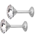 Miniatyrbild 2 av 5: vorcool 2?Diamant Gardinen Raffhaltern Tür Wand Quaste Haken (Silber)