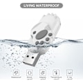 Miniatyrbild 3 av 5: Swivel Paw Design Thumb Drives, Fold Memory (32GB, Grå)
