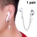 Miniatyrbild 1 av 5: Lämplig för Air_sPods 1/2 Anti-Lost Örhängen Ear Clips Örhängen Style 1