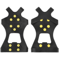 Miniatyrbild 1 av 5: Ice Snow Grips, Traction Cleats Grips Non-Slip Over Shoe W/10