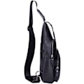 Miniatyrbild 2 av 7: Axelremsväska i läder Crossbody Herr Dam Resor Utomhussporter, Ryggsäck