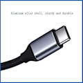 Miniatyrbild 2 av 4: USB C Aux-kabel, typ C hane till 3,5 mm hane jack-adapter