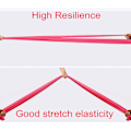 Miniatyrbild 3 av 4: Resistance band set, latex elastiska band, för styrketräning, fysioterapi