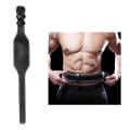 Miniatyrbild 5 av 5: 1/2/3 PU-läder Tyngdlyftsbälte Träning Gym Body Building S