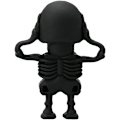 Miniatyrbild 2 av 5: 16GB Black Skull Model Memory Stick USB 2.0 Disk
