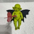 Miniatyrbild 5 av 5: Dart Devil Magnetisk dörrdekoration Halloween Dart Hängande prydnad Staty Game Room Grön