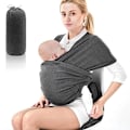 Miniatyrbild 1 av 4: Baby , andas, unisex, lämplig för nyfödda under 15 kg, lätt att bära, mörkgrå