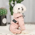 Miniatyrbild 1 av 2: Hundkläder Vattentät Mesh Regnrock för hund som andas (L storlek)