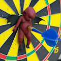 Miniatyrbild 2 av 5: Dart Devil Magnetisk dörrdekoration Halloween Dart Hängande prydnad Staty Game Room Grön