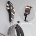Miniatyrbild 5 av 5: Retro gitarr form dekorativa krokar galgar för att hänga kläder rockar handdukar nycklar hattar